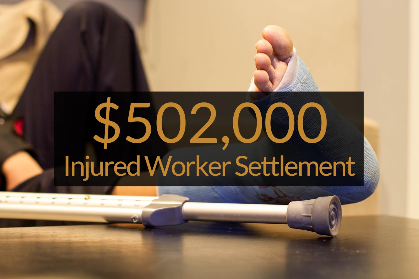 foot injury workers compensation settlement