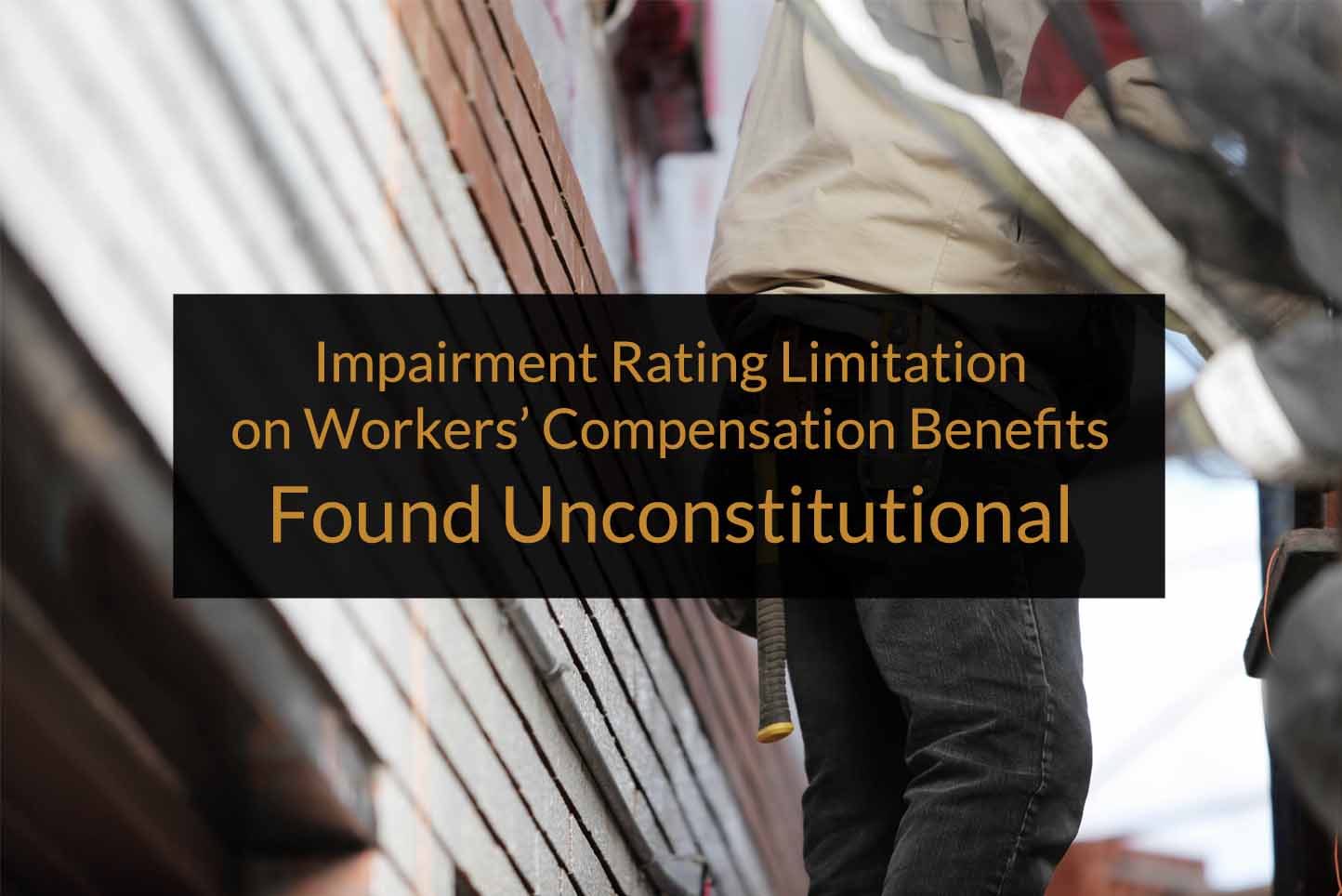 Impairment rating limitation workers' comp benefits