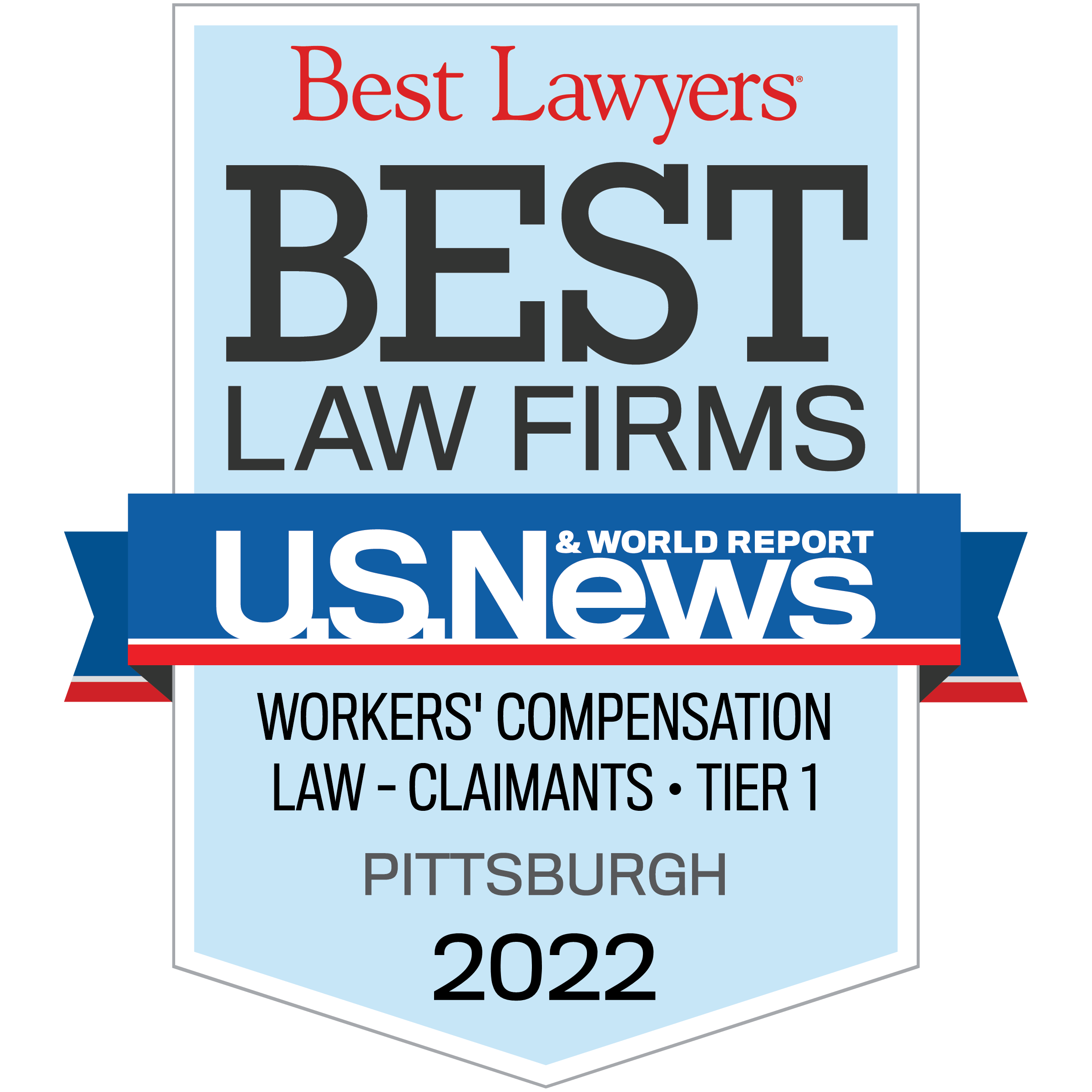 2022 Best Law Firms - Regional Tier 1 Badge